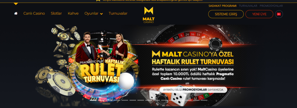 Malt Casino İncelemesi: Hızlı ve Güvenilir Para Yatırma ve Çekme İşlemleri